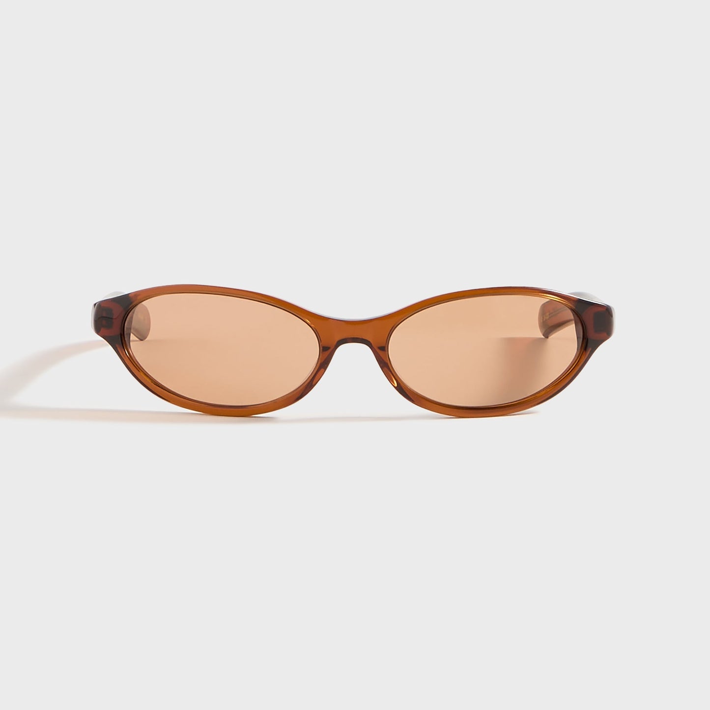 Men Kith Flatlist Olympia - Crystal Brown / Brown Lens
