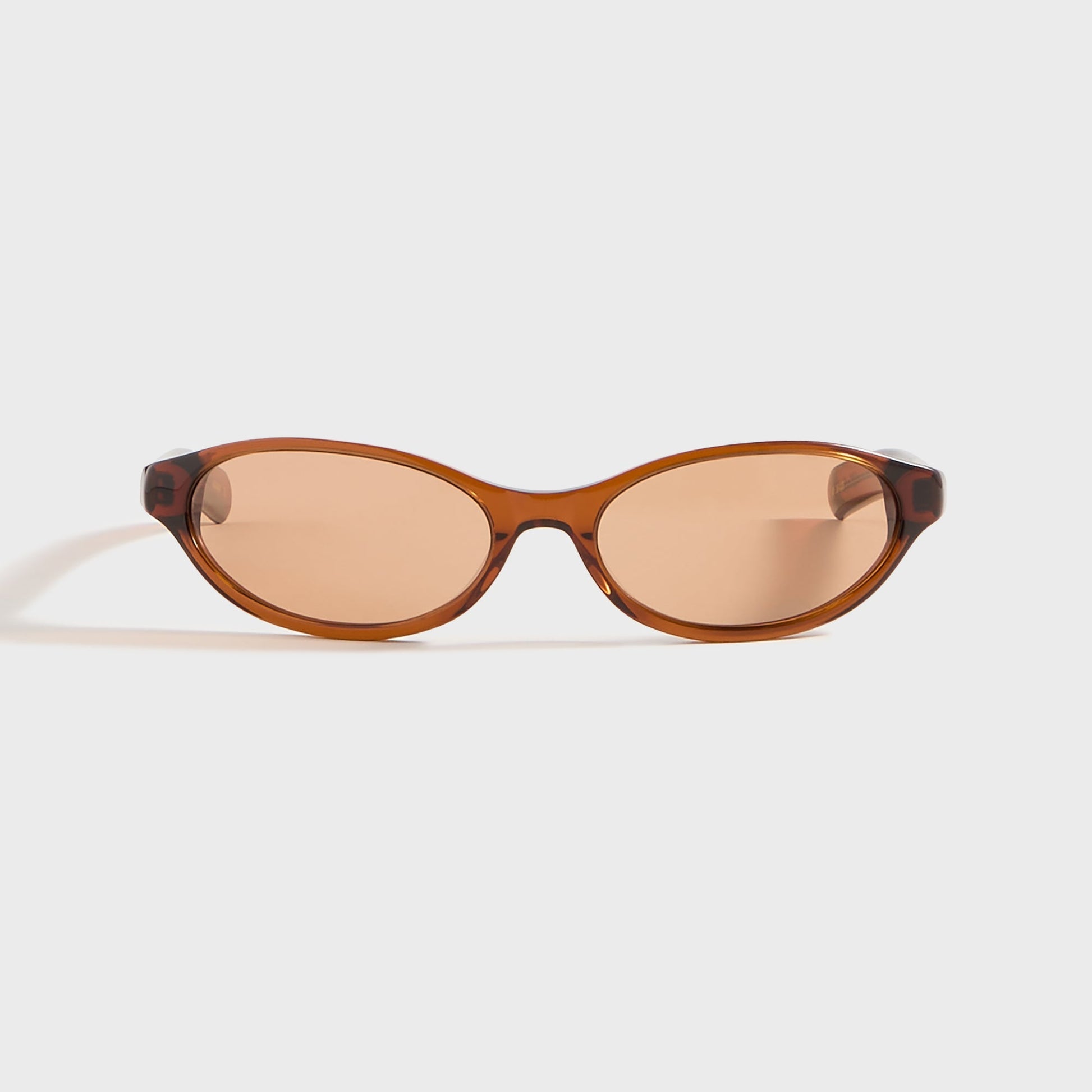 Men Kith Flatlist Olympia - Crystal Brown / Brown Lens