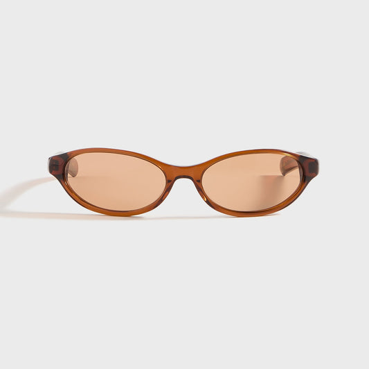 Men Kith Flatlist Olympia - Crystal Brown / Brown Lens