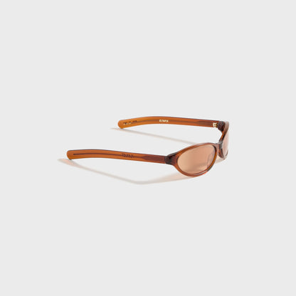 Men Kith Flatlist Olympia - Crystal Brown / Brown Lens