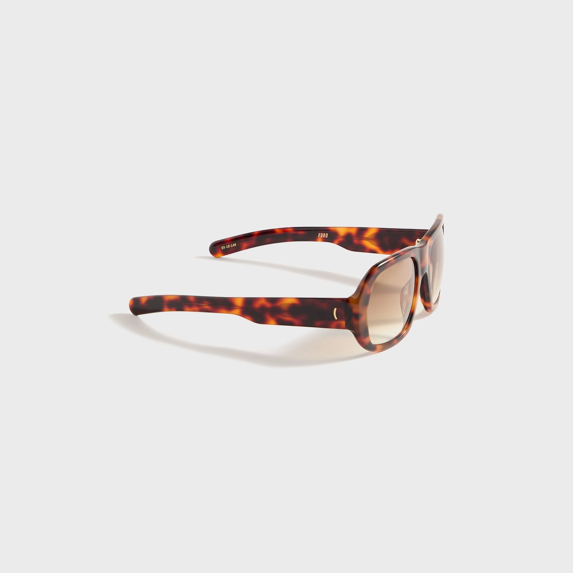 Men Kith Flatlist Ford - Havana / Light Brown Gradient Lens