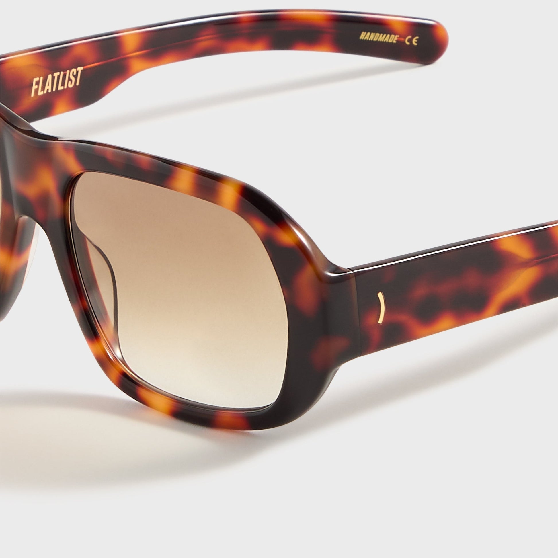 Men Kith Flatlist Ford - Havana / Light Brown Gradient Lens