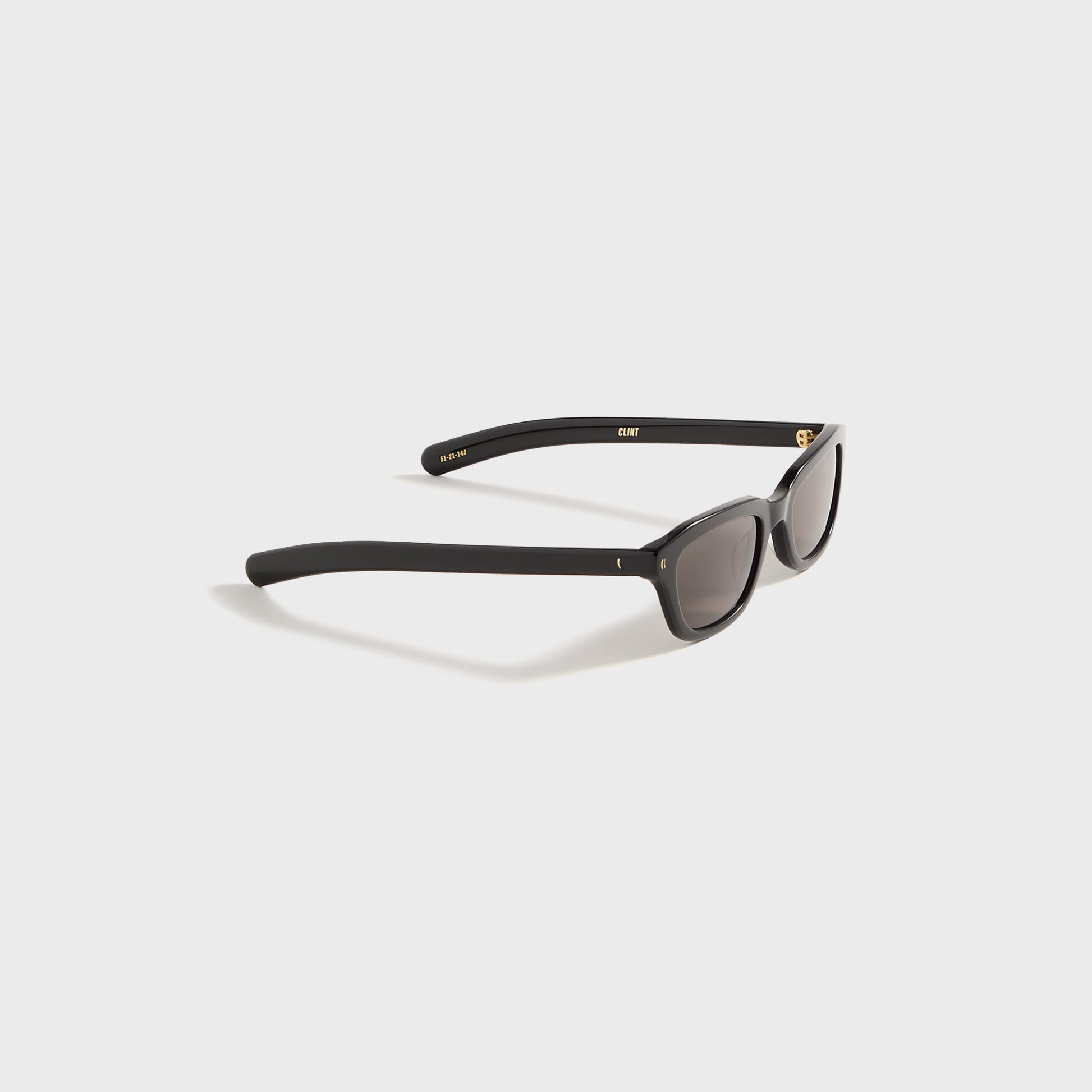 Men Kith Flatlist Clint - Solid Black / Solid Black Lens