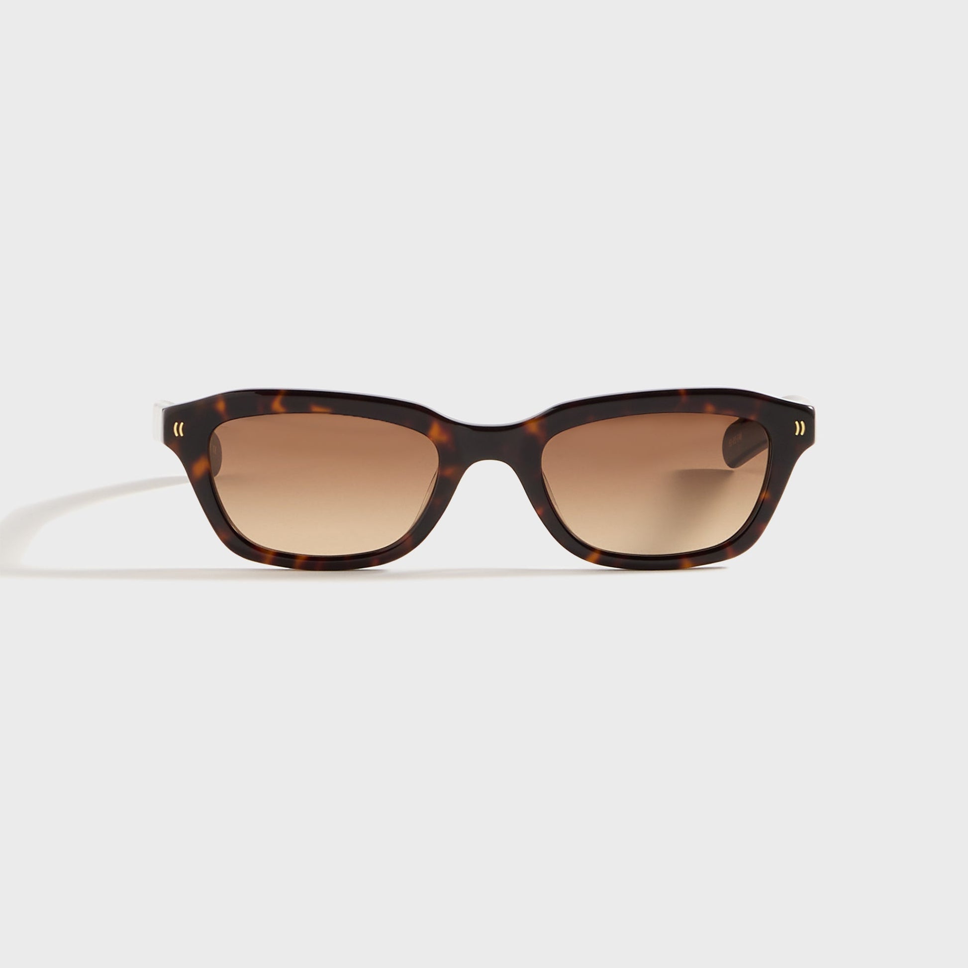 Men Kith Flatlist Clint - Dark Tortoise / Brown Gradient Lens
