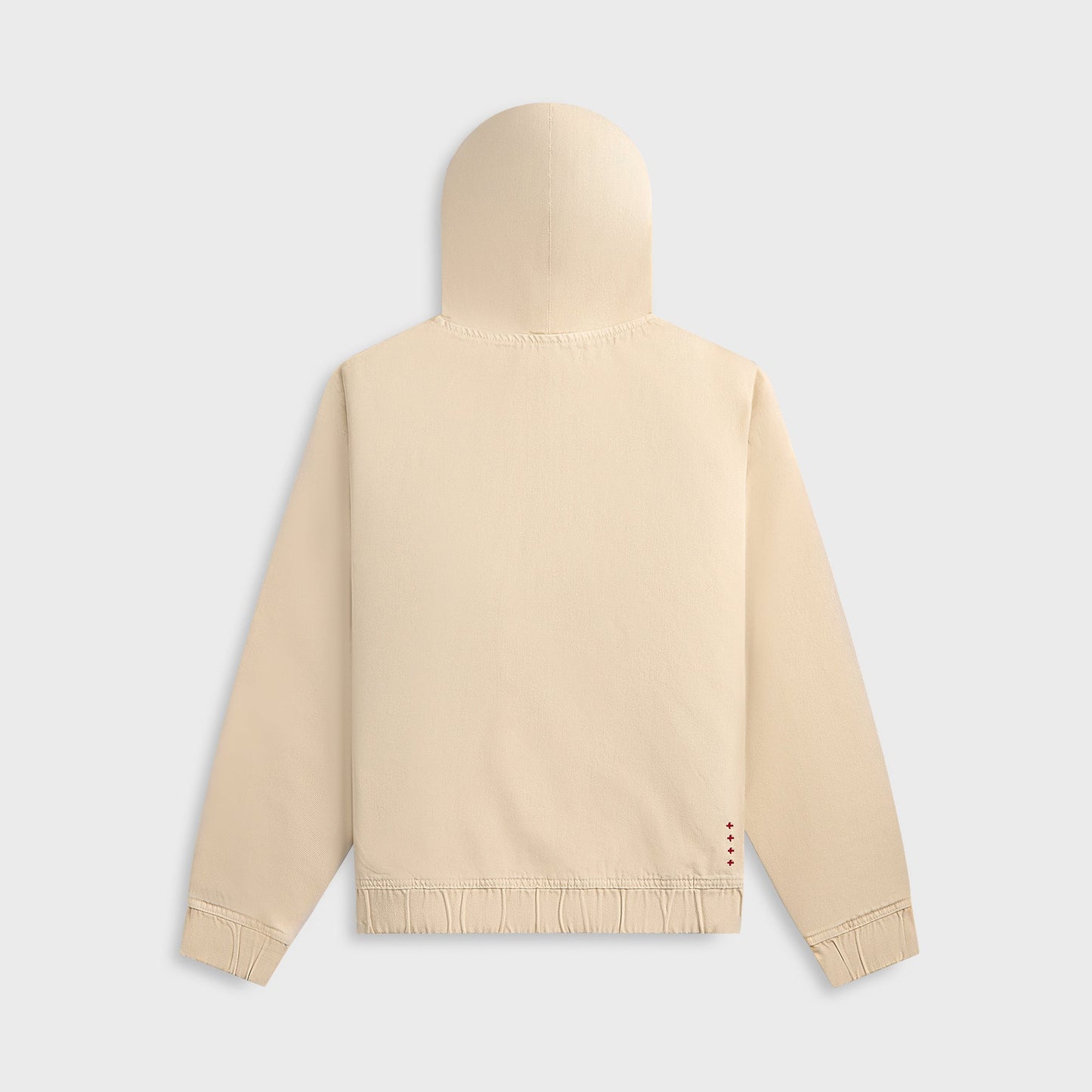 Men Kith Ksubi Zipped Denim Hoodie - Ecru
