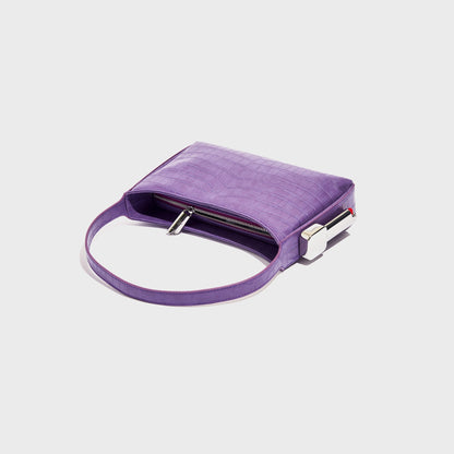 Women Kith Edie Parker Burn Shoulder Bag - Eggplant