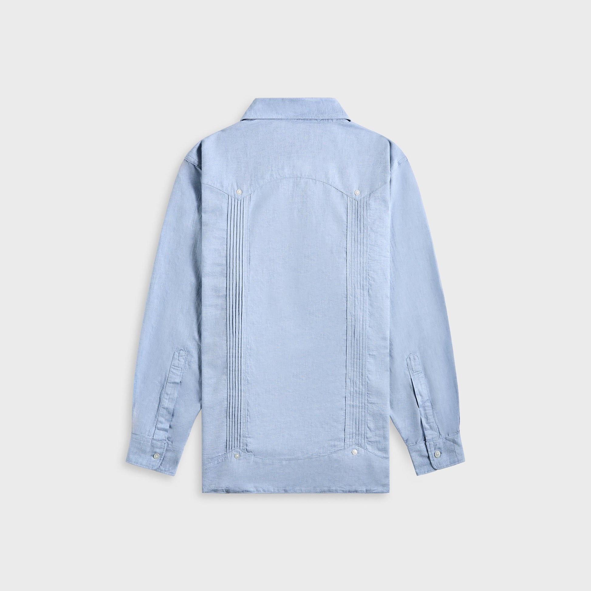 Men Kith Engineered Garments Guayabera Shirt - Light Blue