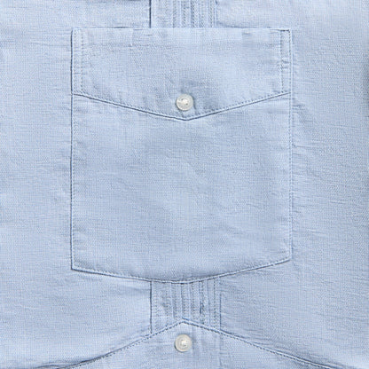Men Kith Engineered Garments Guayabera Shirt - Light Blue