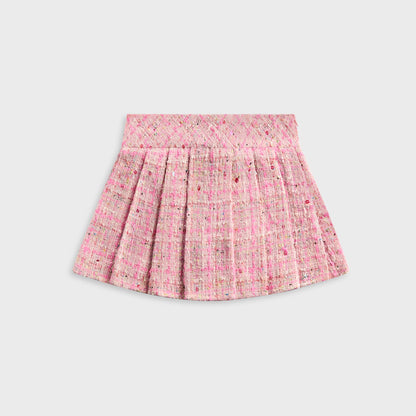 Women Kith Floriane Mini Skirt With Shorts - Pink