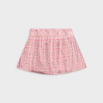 Women Kith Floriane Mini Skirt With Shorts - Pink