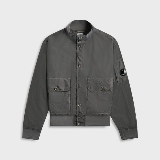 Men Kith C.P. Company Chrome-R Full Button Jacket - Smoked Pearl