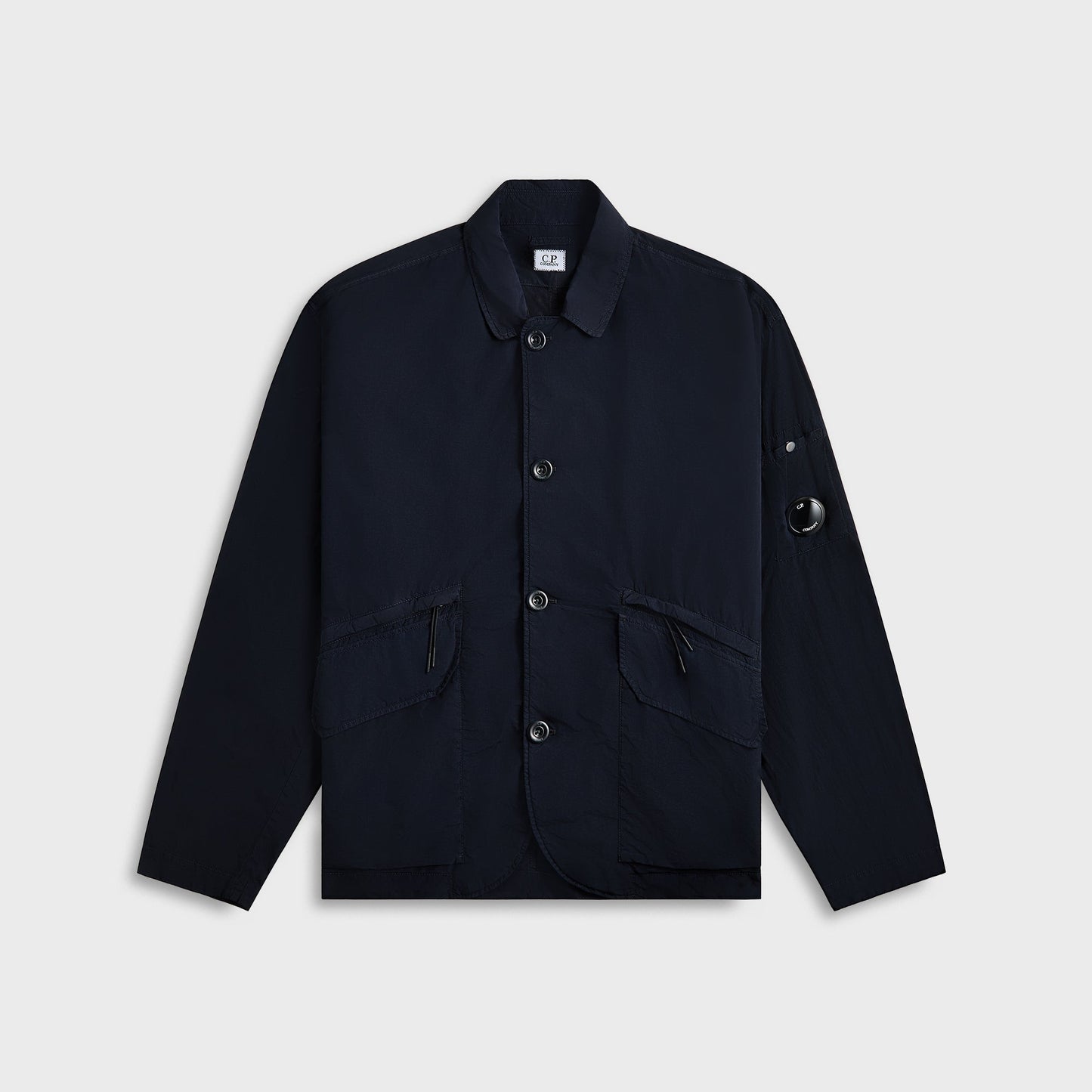 Men Kith C.P. Company Flatt Nylon Lens Blazer - Total Eclipse