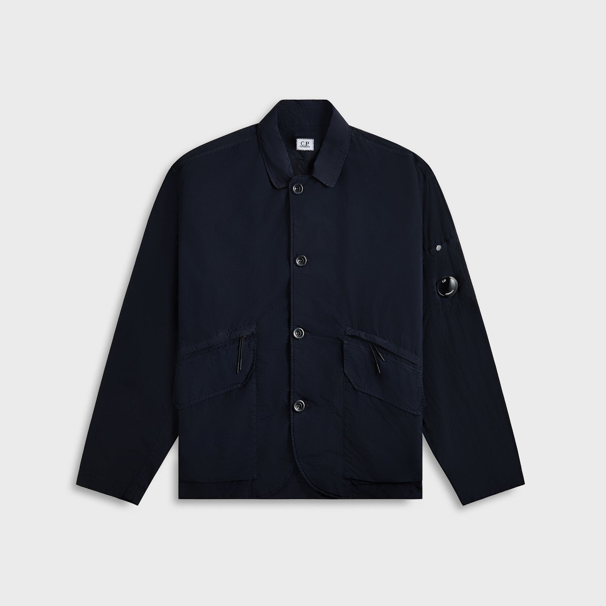 Men Kith C.P. Company Flatt Nylon Lens Blazer - Total Eclipse