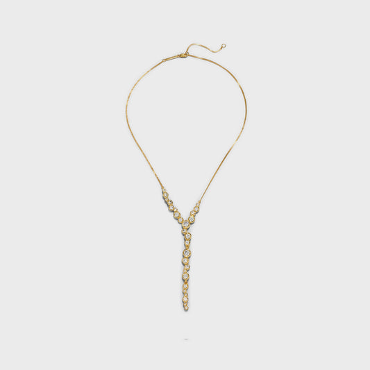Women Kith Alexis Bittar Asterales Gold CZ Constellation Necklace - Gold
