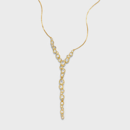 Women Kith Alexis Bittar Asterales Gold CZ Constellation Necklace - Gold