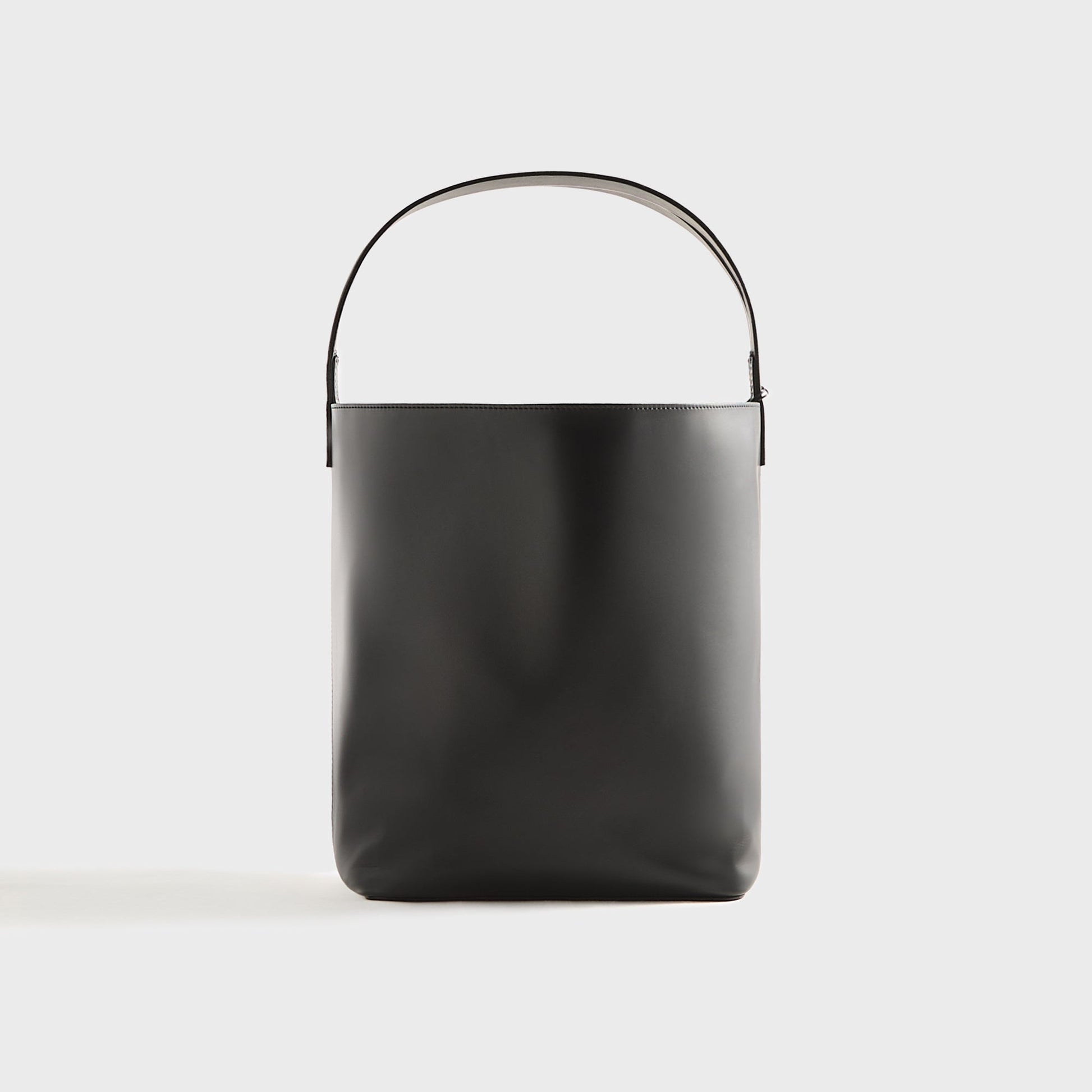 Men Kith Auralee Leather Shoulder Bag Made by Aeta - Black