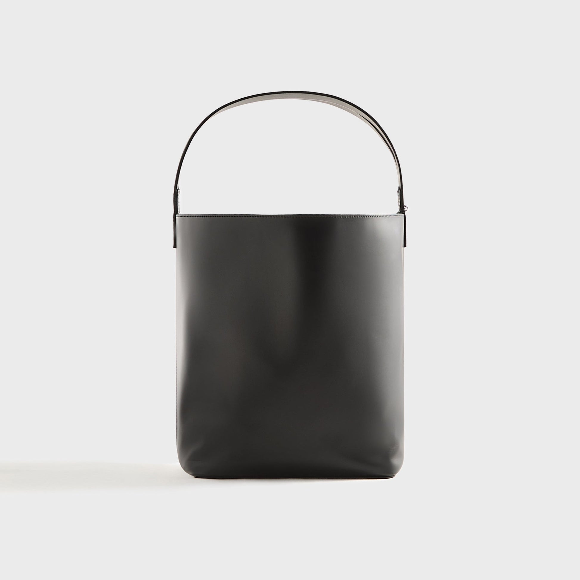 Men Kith Auralee Leather Shoulder Bag Made by Aeta - Black