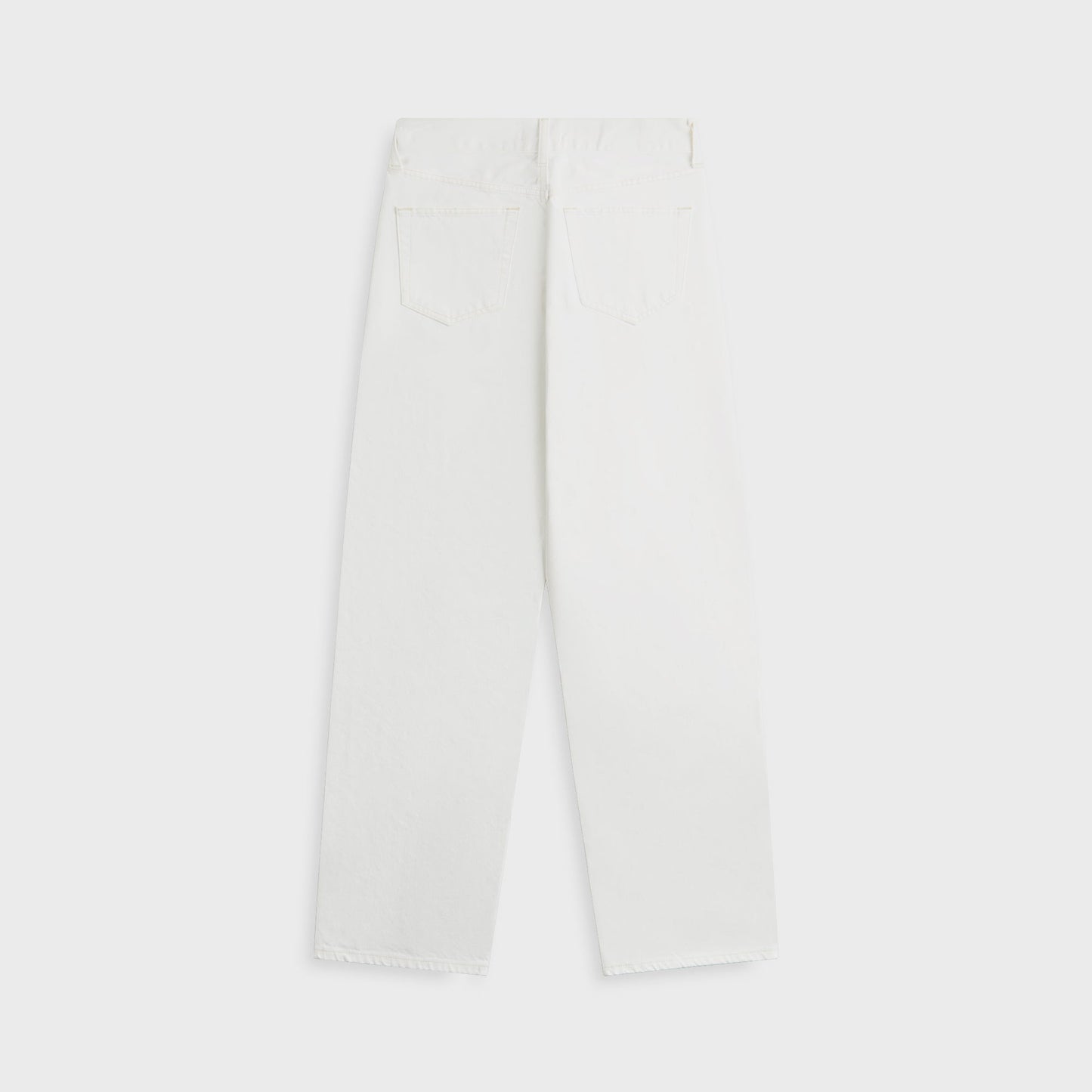 Women Kith Agolde V Waist Baggy Jean - Milkshake