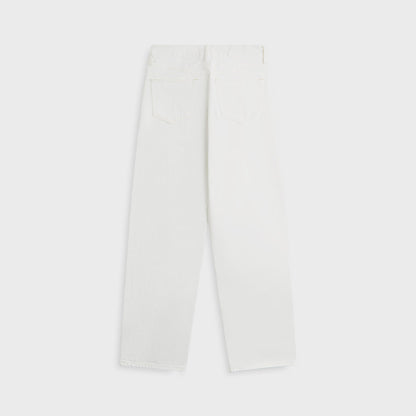 Women Kith Agolde V Waist Baggy Jean - Milkshake