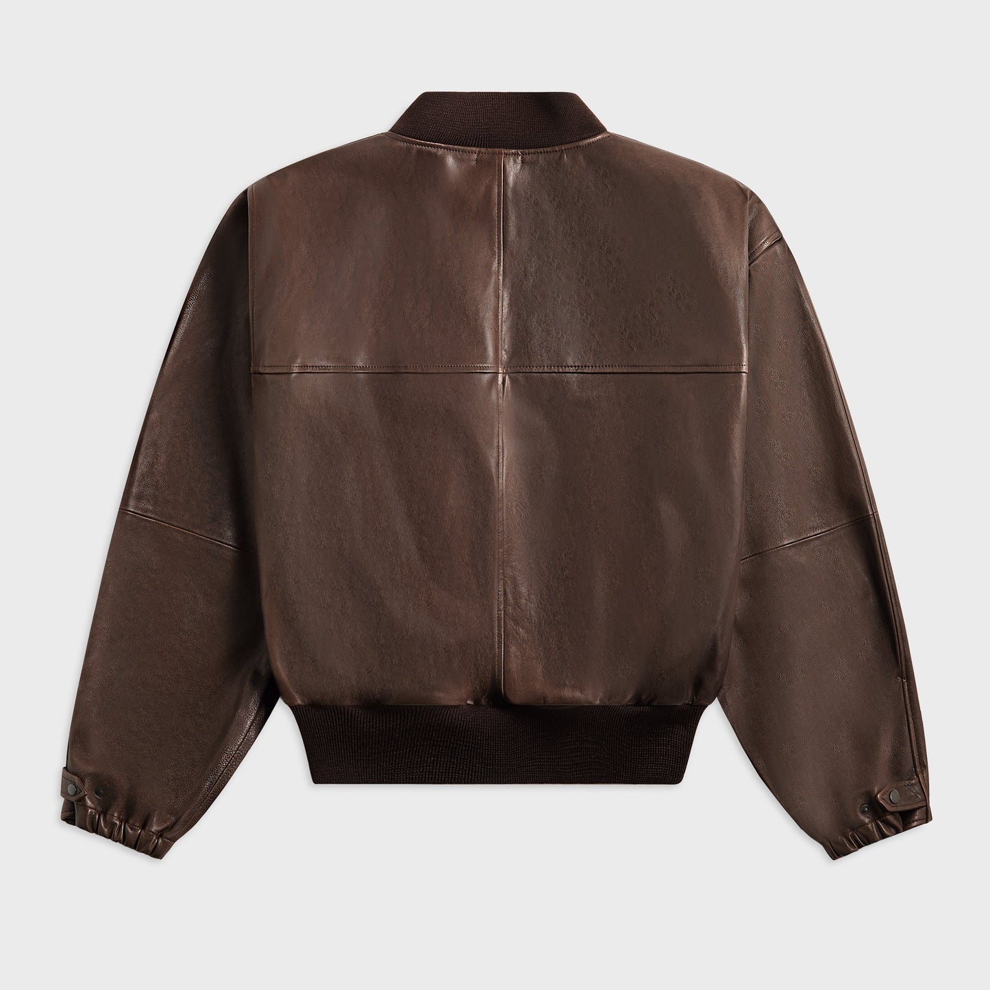 Men Kith Auralee Lamb Leather Flight Blouson - Brown