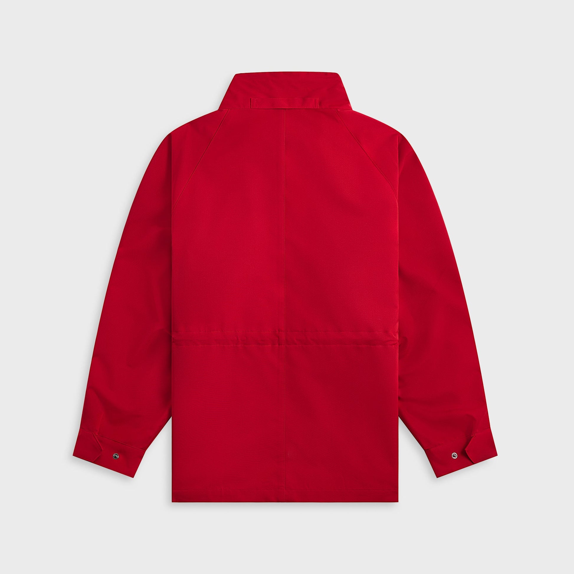 Men Kith Auralee Wool Max Canvas High Neck Zip Blouson - Red