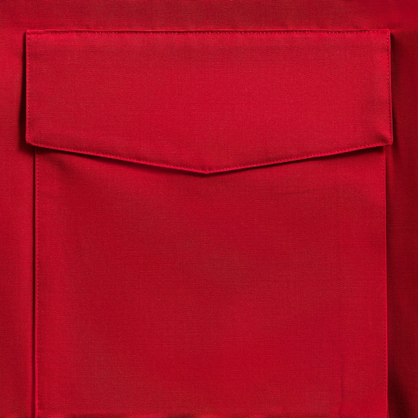 Men Kith Auralee Wool Max Canvas High Neck Zip Blouson - Red