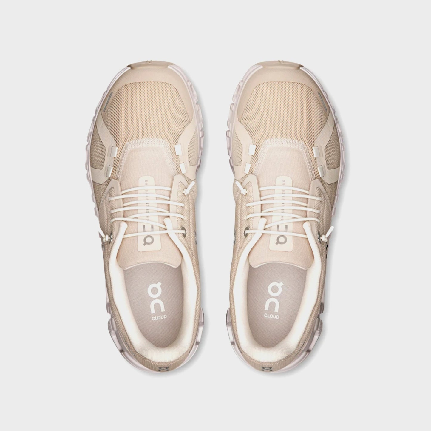 Women Kith On Running WMNS Cloud 6 - Pearl / White