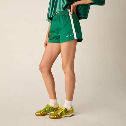 Women Kith Kith Women Nilah II Soccer Shorty - Juniper