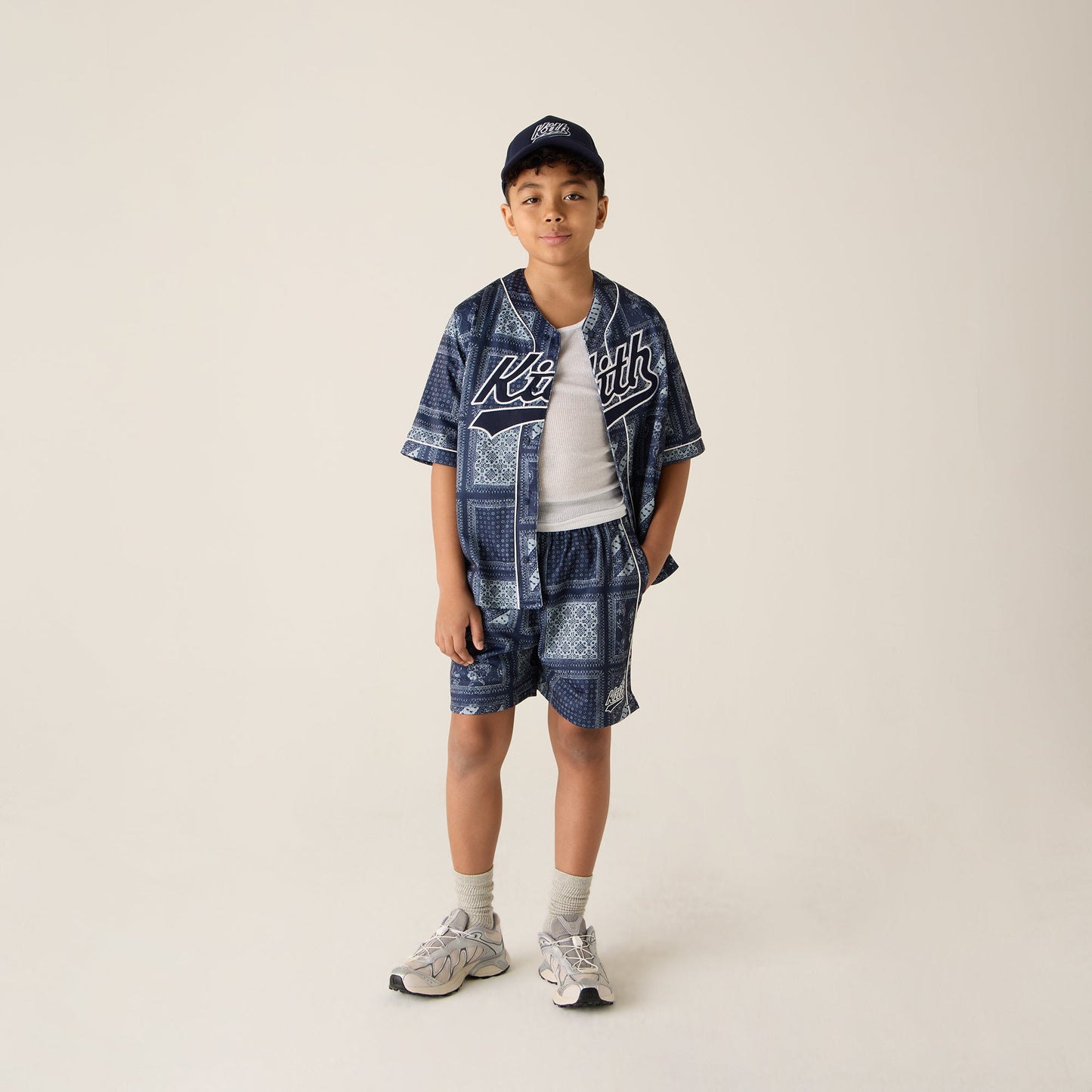 Kids Kith Kith Kids Mesh Bolton Short - Vista