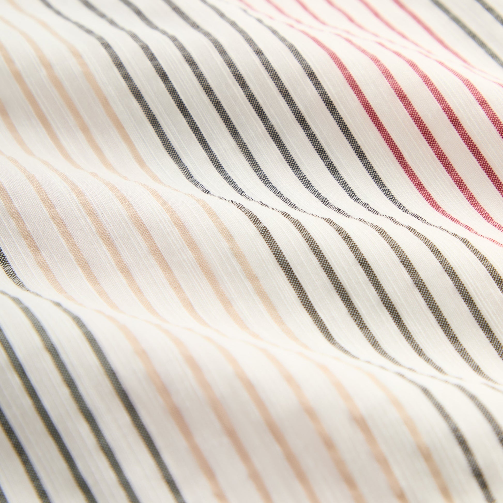 Kids|Men Kith Kith Seersucker Long Sleeve Boxy Collared Overshirt - White