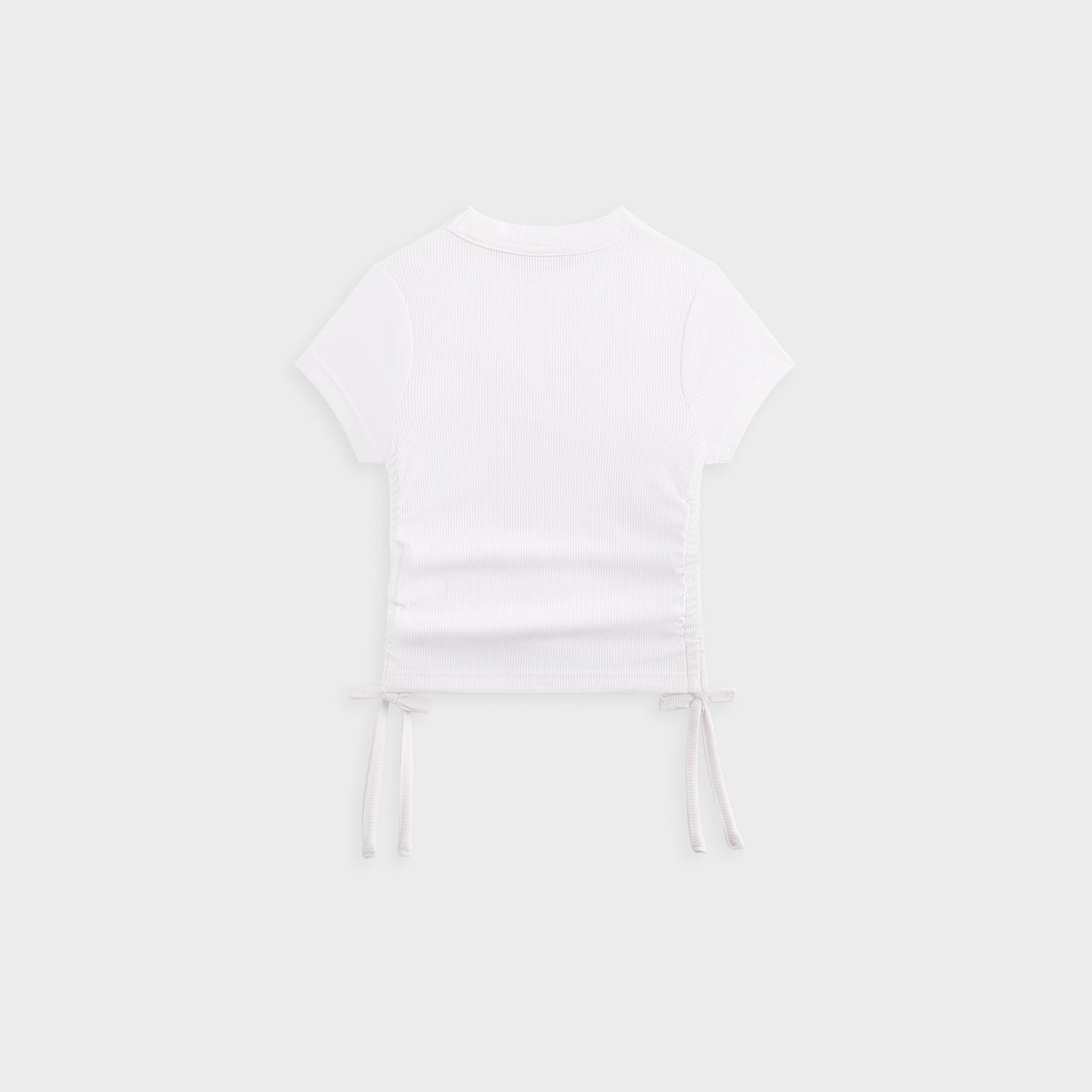 Kids Kith Kith Kids Ruched Mulberry Tee - White
