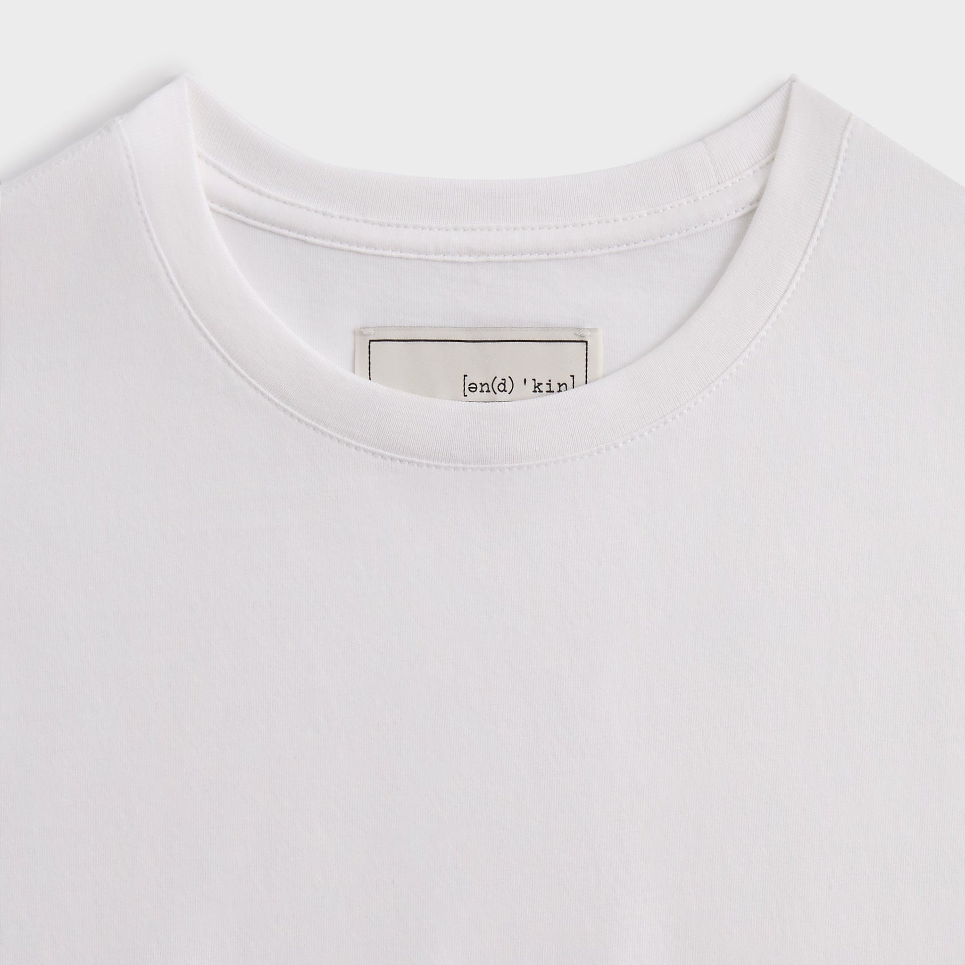 Men Kith &Kin Pima Jersey Short Sleeve Heathrow Tee - White