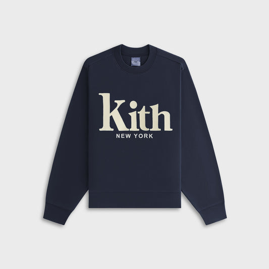 Women Kith Kith Women Asher New York Crewneck - Nocturnal