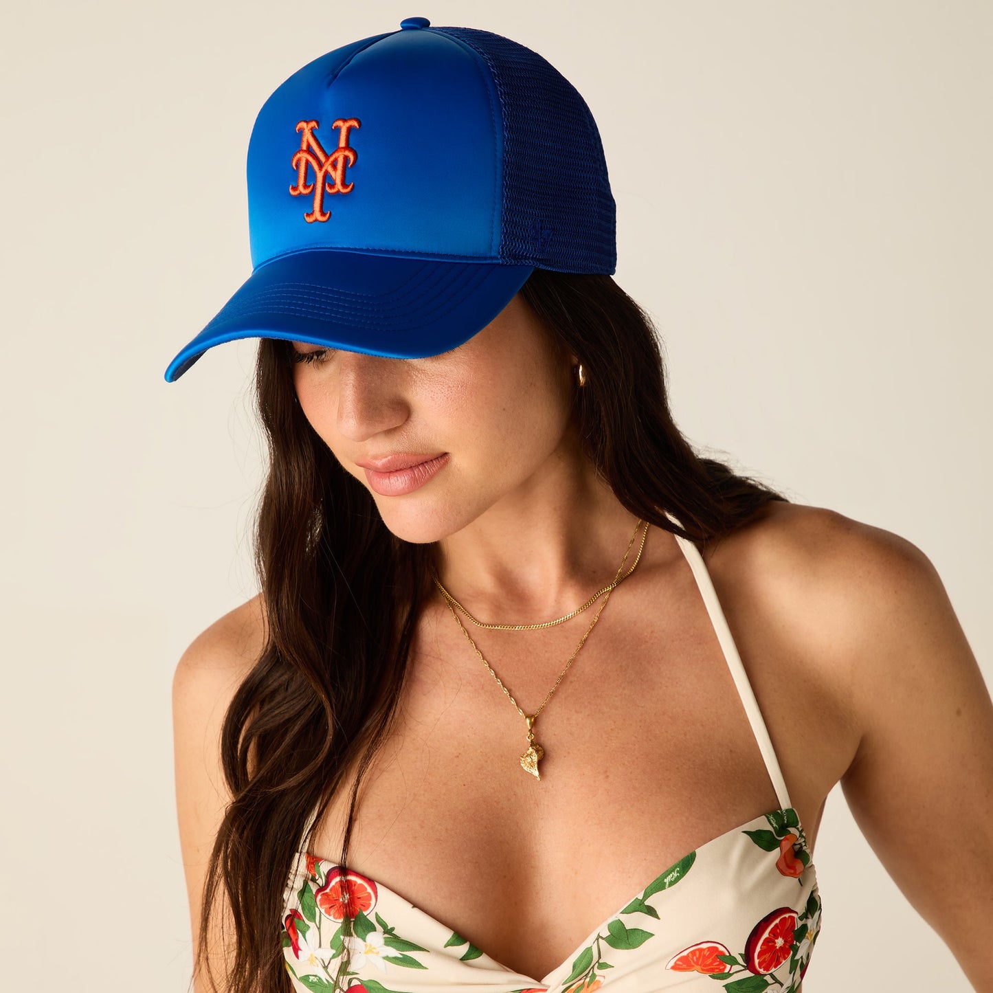 Women Kith Kith Women & '47 for the New York Mets Trucker Hat - Royal