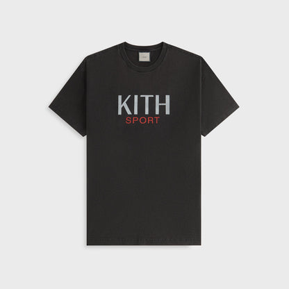 Women Kith Kith Women Vintage Kith Sport Tee - Black