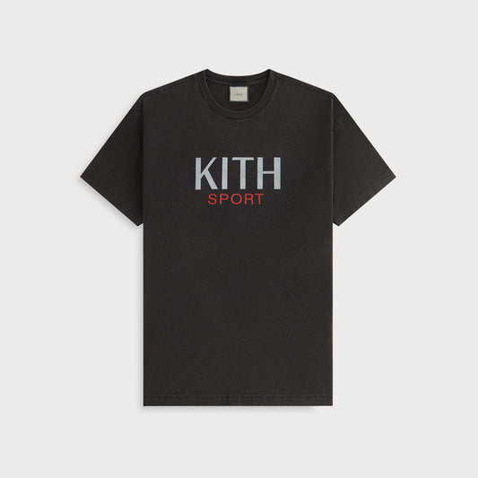 Women Kith Kith Women Vintage Kith Sport Tee - Black
