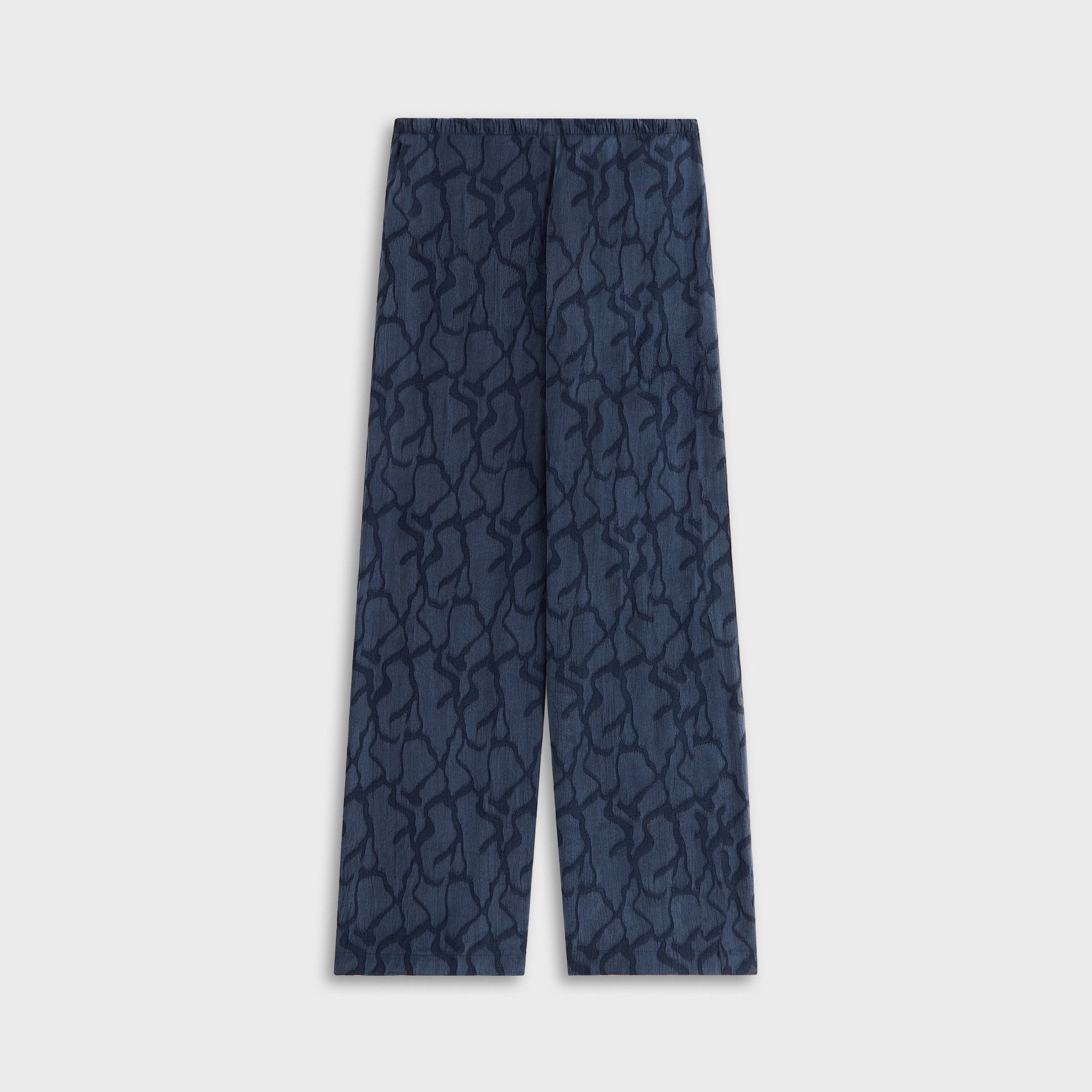 Women Kith Kith Women Ida Wavy Jacquard Pant - Nocturnal