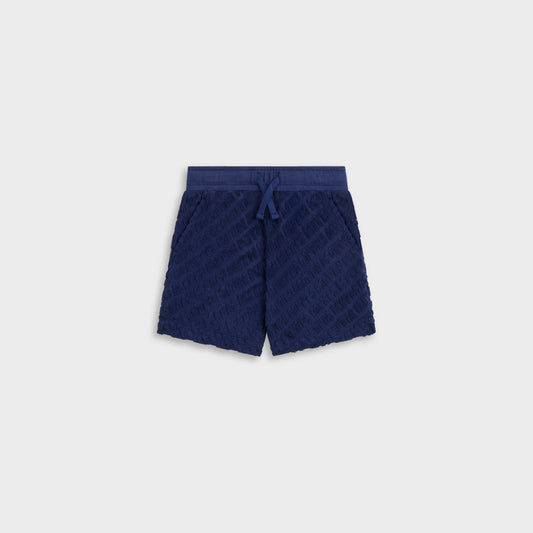 Kids Kith Kith Baby Monogram Terry Camp Short - Screen