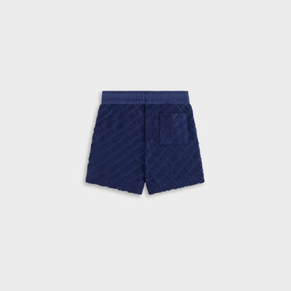 Kids Kith Kith Baby Monogram Terry Camp Short - Screen