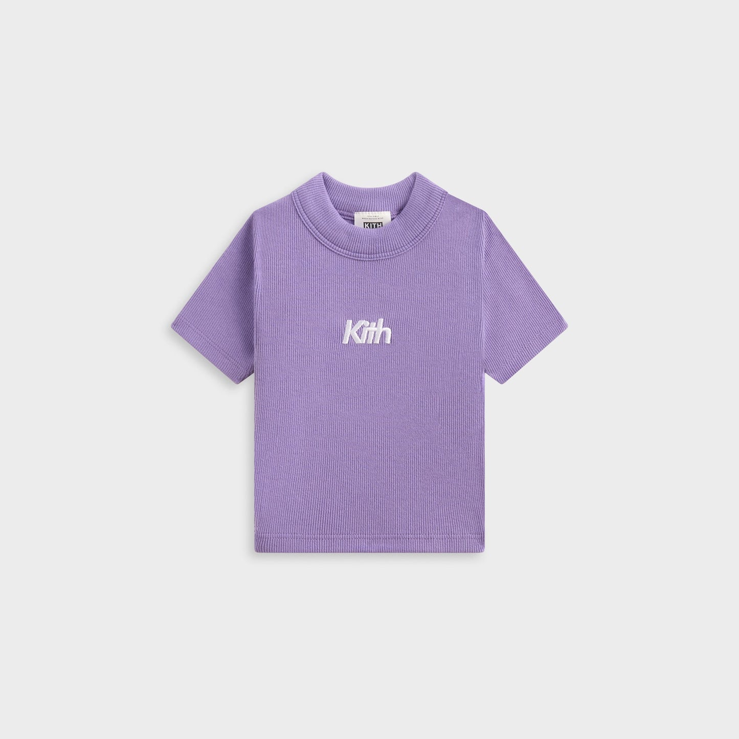 Kids Kith Kith Baby Rib Mulberry Tee - Iris