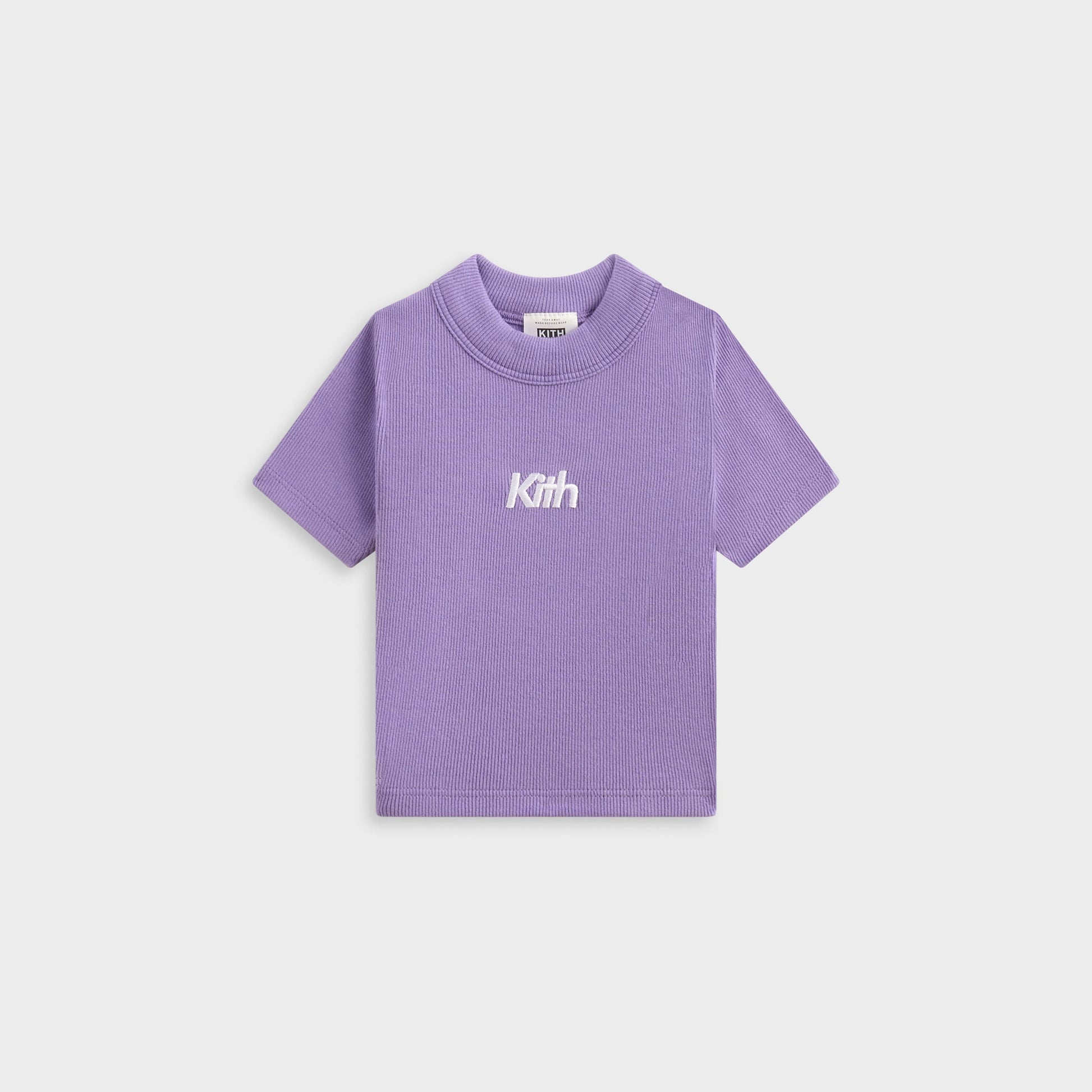Kids Kith Kith Baby Rib Mulberry Tee - Iris