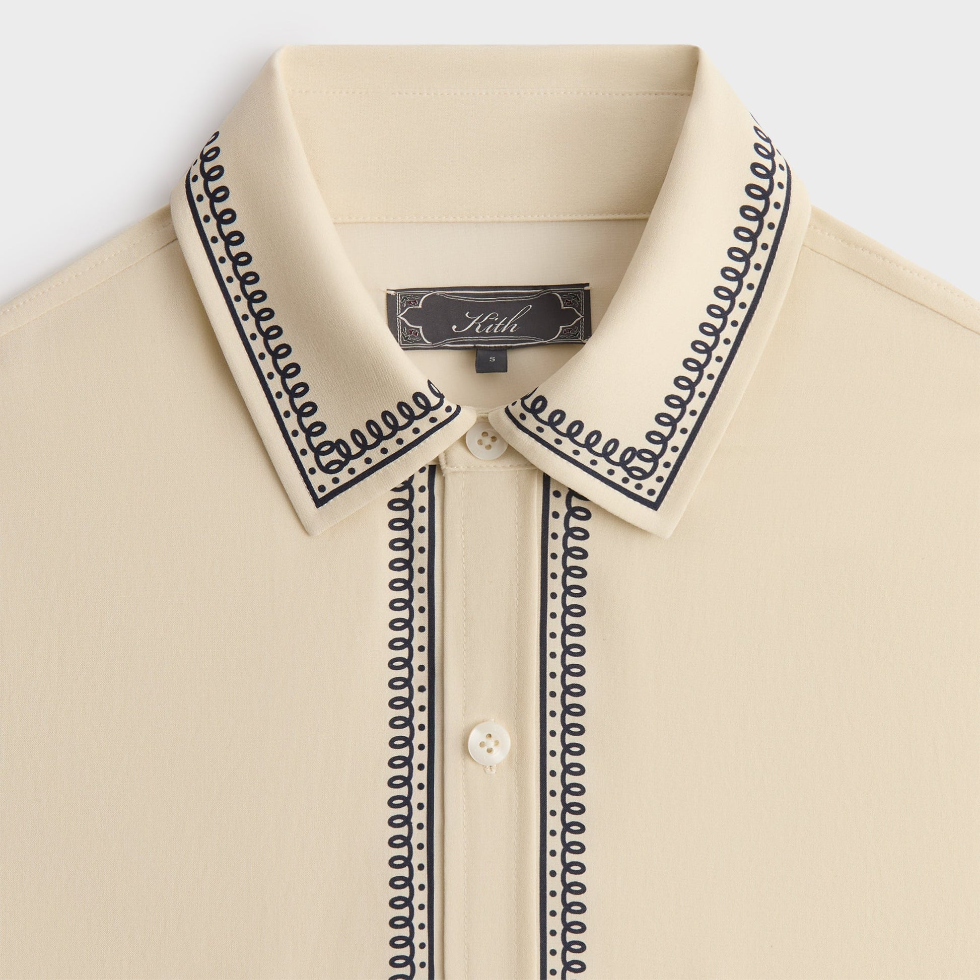Men Kith Kith Baroque Paxton Buttondown - Sandrift