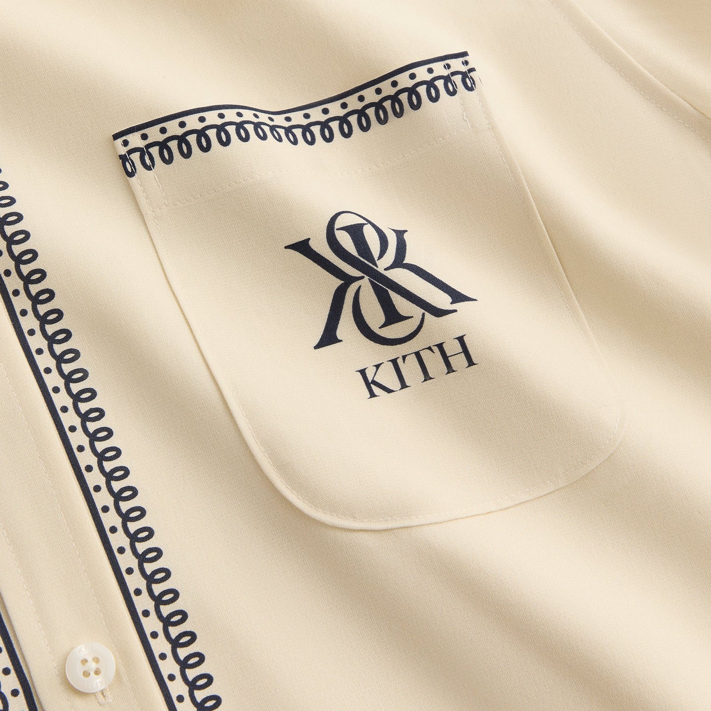 Men Kith Kith Baroque Paxton Buttondown - Sandrift