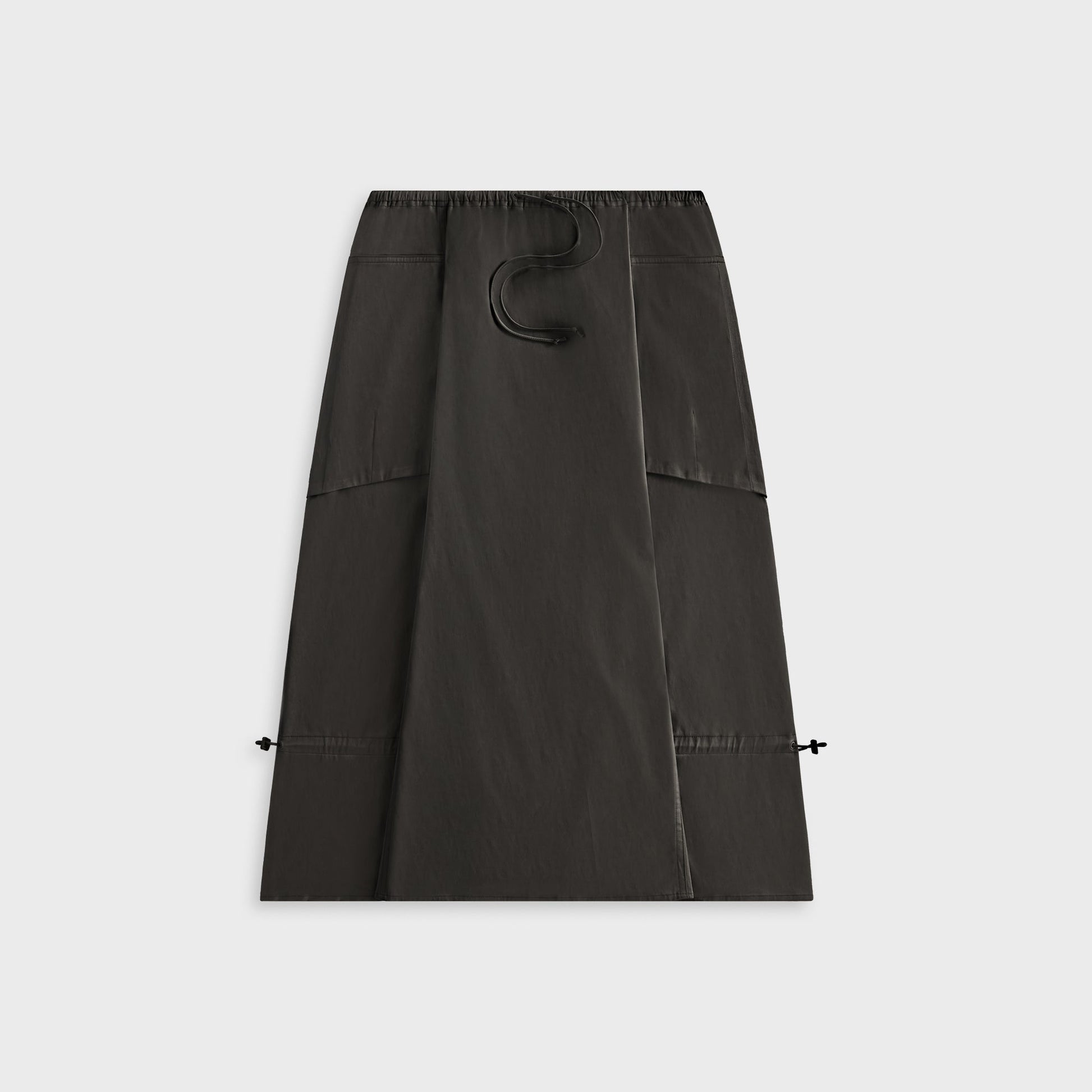 Women Kith Kith Women Kyo Utility Maxi Skirt - Black