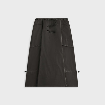Women Kith Kith Women Kyo Utility Maxi Skirt - Black