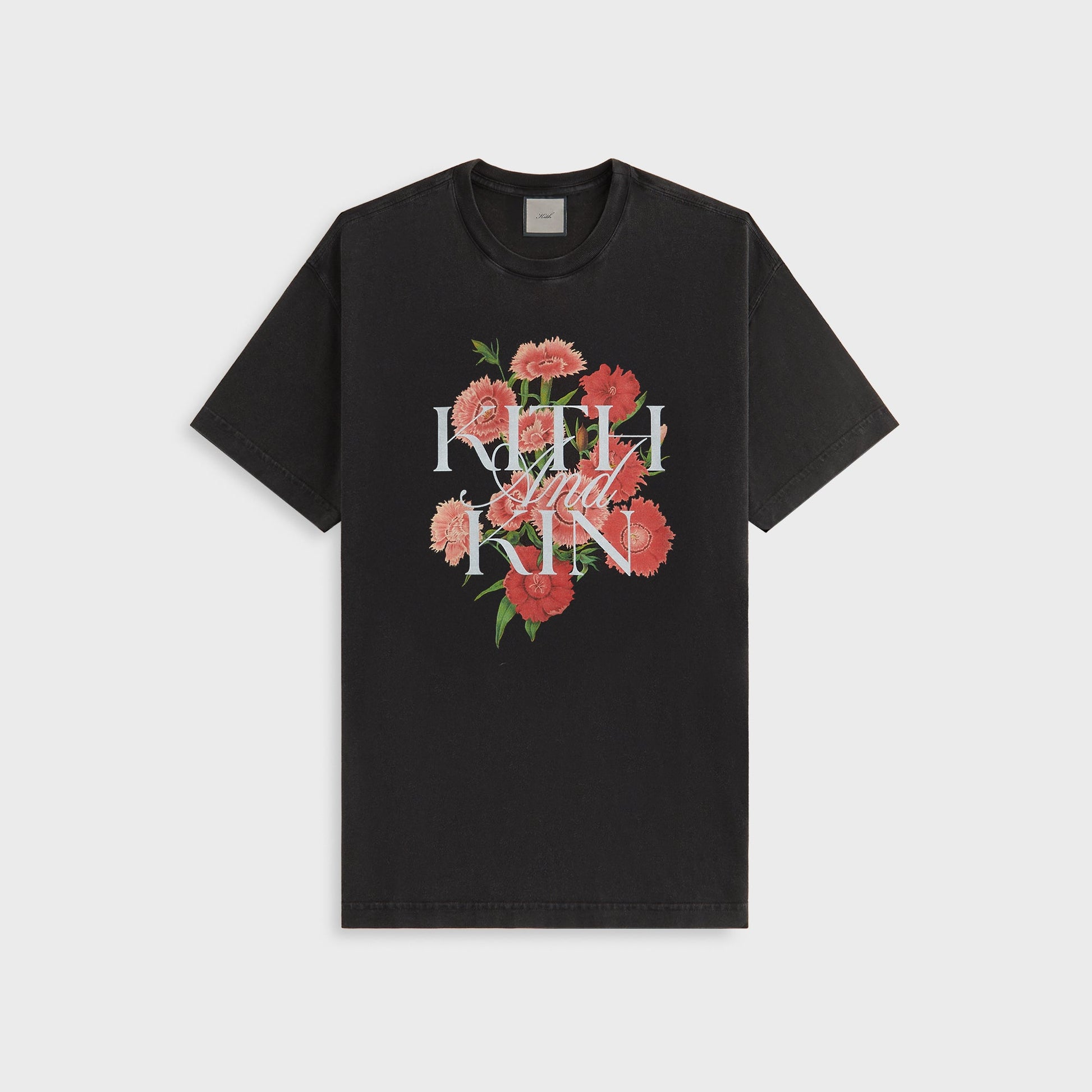 Women Kith Kith Women Floral Vintage Tee - Black