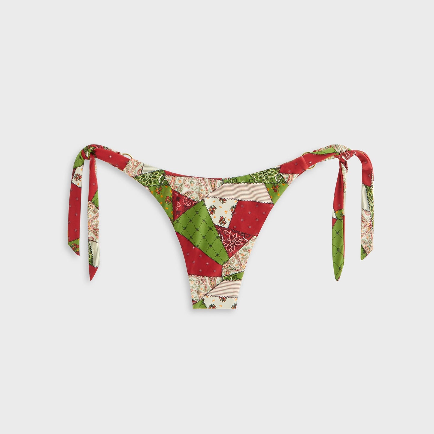Women Kith Kith Women Iris Patchwork Scarf Tie Bottom - Kyoho