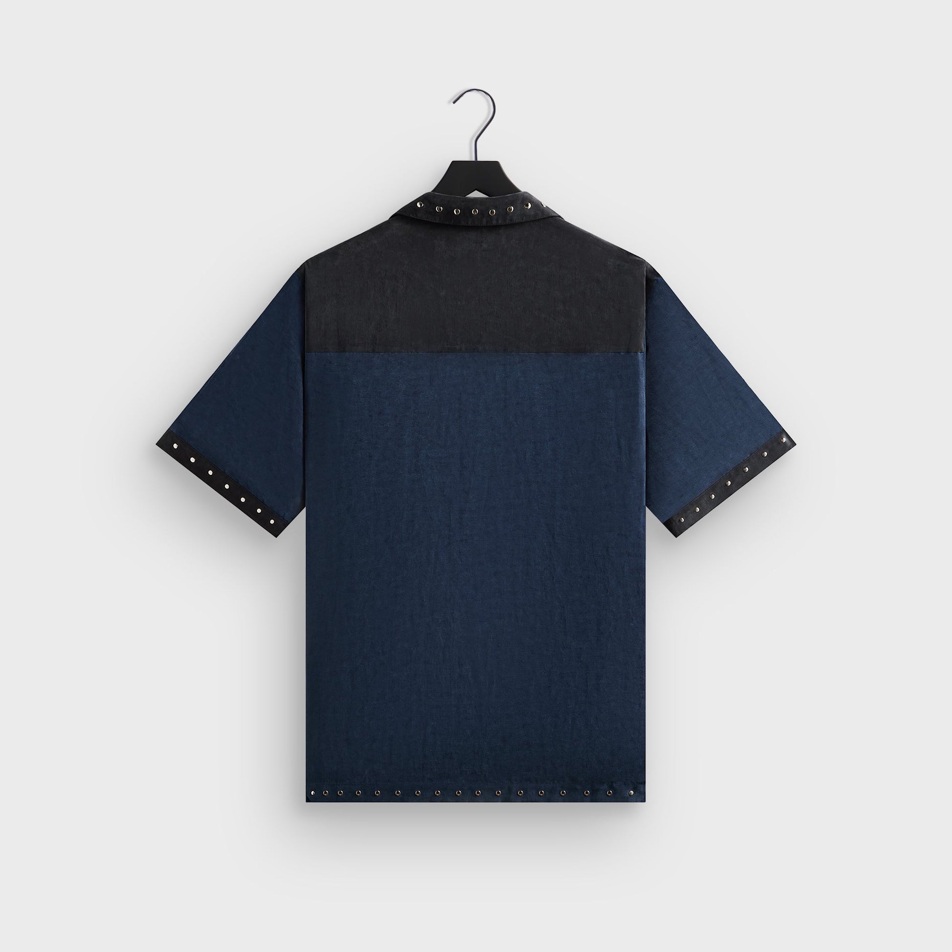 Men Kith &Kin Sawyer Short Sleeve Camp Collar Shirt - Nocturnal