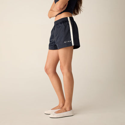 Women Kith Kith Women Nilah II Soccer Shorty - Nocturnal