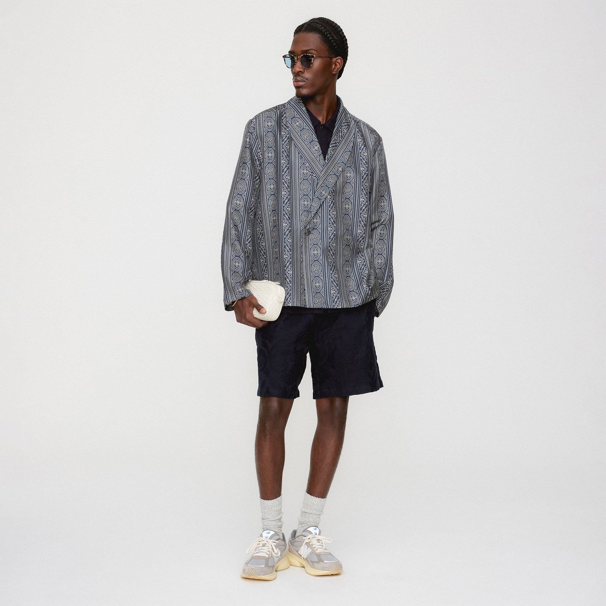 Men Kith Kith Monogram Saffiano Mini Pouch - Whirl